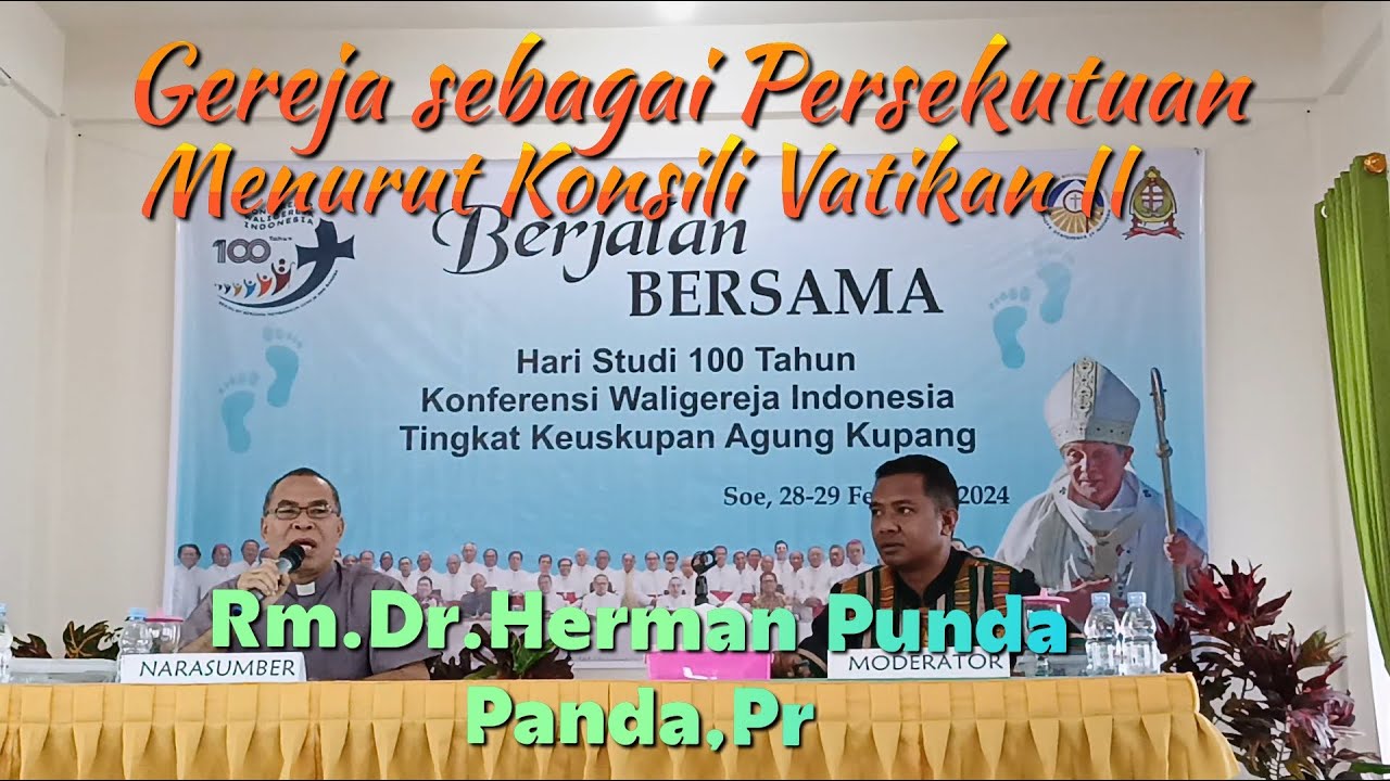 Gereja Sbgi Persekutuan Dlm Konsili Vatikan II, Oleh Rm.Dr Herman P ...