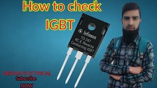 How to test an IGBT