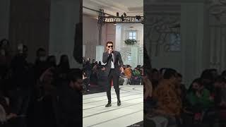 Imran Ashraf and Bilal Saeed on the ramp of BCW Pakistan by Hum TV in Lahore