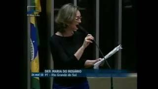 DEPUTADA MARIA DO ROSÁRIO FALA SOBRE ANISTIA PARA POLICIAIS