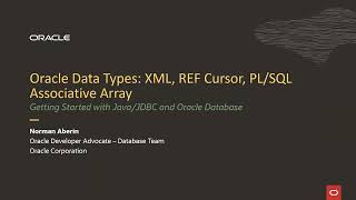 Episode 5: Getting Started with XML, PL/SQL Associative Arrays, and REF cursors in the Oracle DB