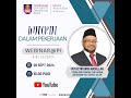 Webinar P&I -  Integriti dalam Pekerjaan