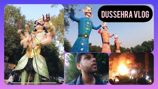 Dussehra Vlog 👺🔥| Itne Saare Raavan 😳🔥#nitinsworld #nitinbassi  #vlog #dussehra