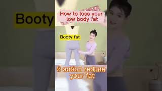Lose booty fat fast#shorts
