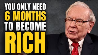 How to Break Free from POVERTY and BECOME RICH in Just 6 Months! (Warren Buffett)