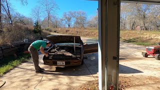 1982 Chevrolet Camaro back in the garage