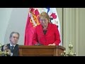 Entre lágrimas Bachelet recuerda a las víctimas de la dictadura militar