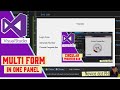 Multi Form in One Panel in Vb.net || Novice dot PH || Visual Basic || How to Create many Forms