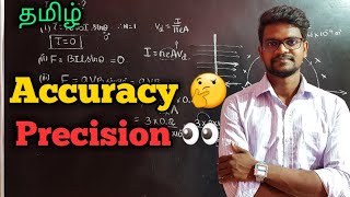 Accuracy Precision Physics 11 Tamil Murugamp