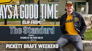 Clip from The Standard (S2, E10): Draft Weekend with Kenny Pickett | Pittsburgh Steelers