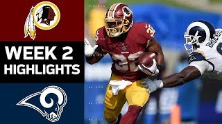 Redskins vs. Rams | NFL Week 2 Game Highlights