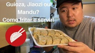 Receita coreana: Mando - Guioza - Como fritar e servir igual aos restaurantes chiques!