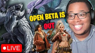 Monster Hunter Wilds Beta Second One Now Live! | MONSTER HUNTER WILDS OPEN BETA🔴