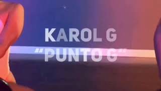 PUNTO G- KAROL G COREOGRAFÍA