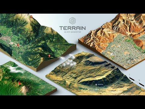 How to create a 3D Terrain with Google Maps and height maps in Photoshop - 3D Map Generator Terrain How to create a 3D Terrain with Google Maps and height maps in Photoshop - 3D Map Generator Terrain