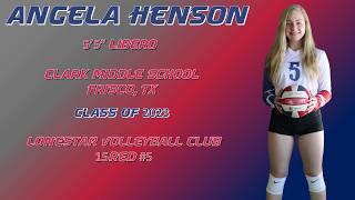 Angela Henson - Libero Class of 2023