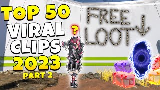 TOP 50 VIRAL CLIPS of 2023 ( Part2) - NEW! Apex Legends Funny & Epic Moments