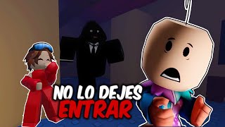 NABI y SANTICA juegan NO LO DEJES ENTRAR en ROBLOX!!