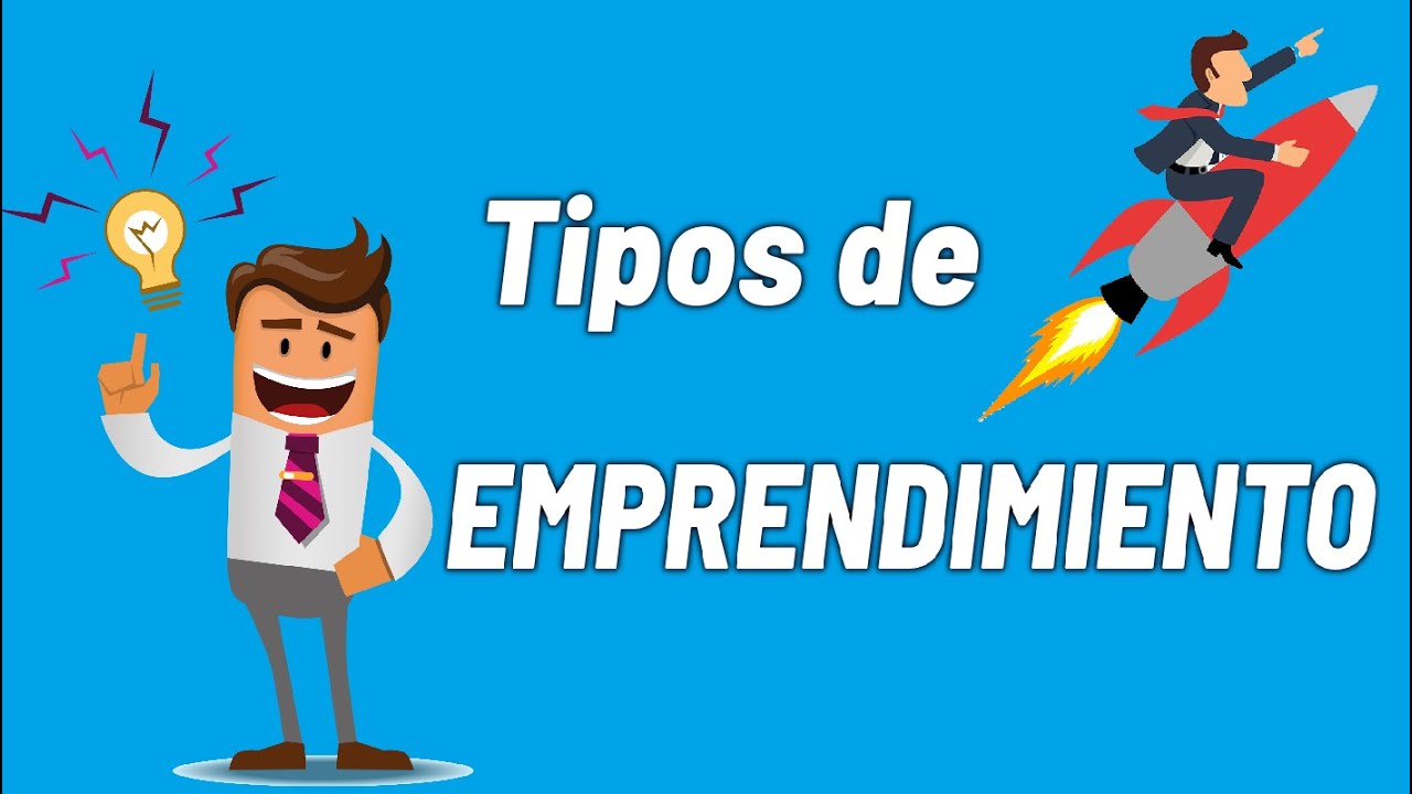 TIPOS DE EMPRENDIMIENTO - YouTube