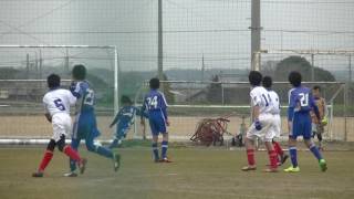 2017/1/9 垂水ﾗｲｵﾝｽﾞ杯U11 マリノ vs 東舞子SC（前半）