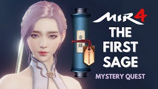 MIR4 The First Sage Mystery Quest