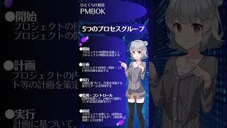 【ひとくちIT解説】PMBOK #shorts #解説 #pmbok