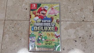 New Super Mario Bros. U Deluxe for Switch Unboxing!