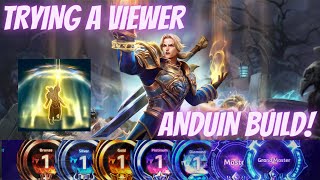 Anduin Holy Word: Salvation - Trying Viewer Anduin Build! - B2GM Season 5 (Masters)