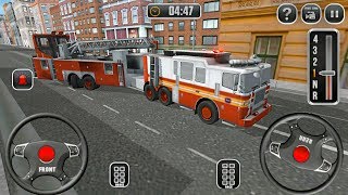 Fire Truck Driving School 911 Emergency Response - Strange Firefighter Truck - Android Gameplay