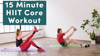 15 Minute Total Core Strength Workout | Trainer of the Month Club | Well+Good