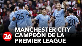Manchester City campeón de la Premier League