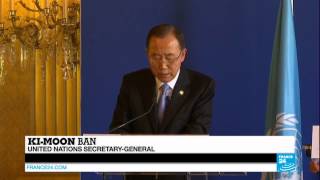 Paris climate conference: Ban Ki-moon's speech ahead of COP21