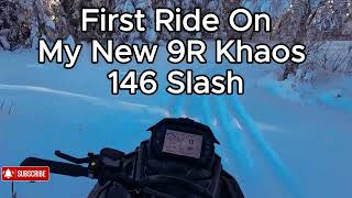 First rip on the 9R 146 Slash