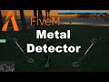 Fivem Metal detector script [ESX]