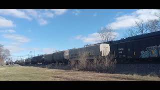 CSX I008 flying through the CSX Indy Line Sub, + Bonus trains.