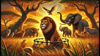 The Arrogant Lion and the Hunter’s Trap | World of ToonSeries | English Stories\