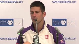 Novak Djokovic 'satisfied' after Mubadala win