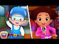 The Jobs Song - Professions Nursery Rhyme - Kids Songs and Learning Videos for Babies by ChuChu TV