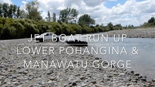 Manawatu Gorge Jet boating