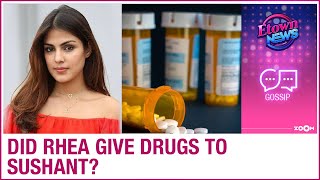 Rhea Chakraborty's chats reveal drug dealing and hints towards use of drugs on Sushant?