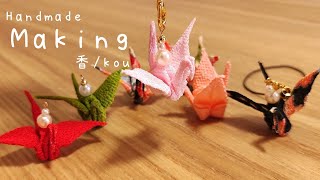 Making miniature crane straps out of fabric!DIY#9