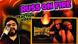 Divine-Bonfire feat Russ(Reaction)|official Music Video
