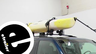 etrailer | All About the Yakima HandRoll Kayak Roof Rack w/ Tie-Downs