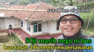 Desa Nangerang yang Sejuk Ada Rumah mau di jual 50jt masih nego