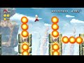 superstar road 6 fire bar cliffs new super mario bros wii u