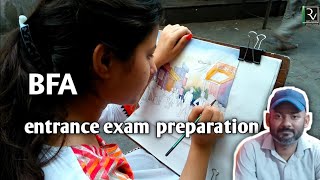 bfa entrance exam preparation