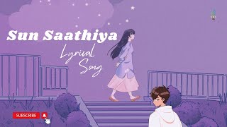 Sun Saathiya Lyrical Video | Disney's ABCD 2 | Varun Dhawan , Shraddha Kapoor | Priya S