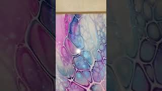 Resined Result of Video 550 | #acrylicpouringtechniques #acrylicpouring #paintpouring #shortsvideo