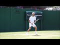 novak djokovic forehands and backhands in slow motion