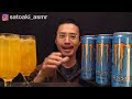 【asmr】「モンスター マンゴーロコ（モンスタービバレッジ）」をゴクゴク飲む音【炭酸ジュース】